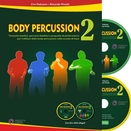 Body percussion mit audio - body, cd-audio