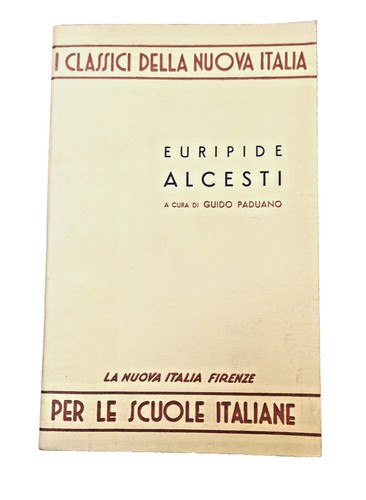 Alcesti von euripides a - von, cura